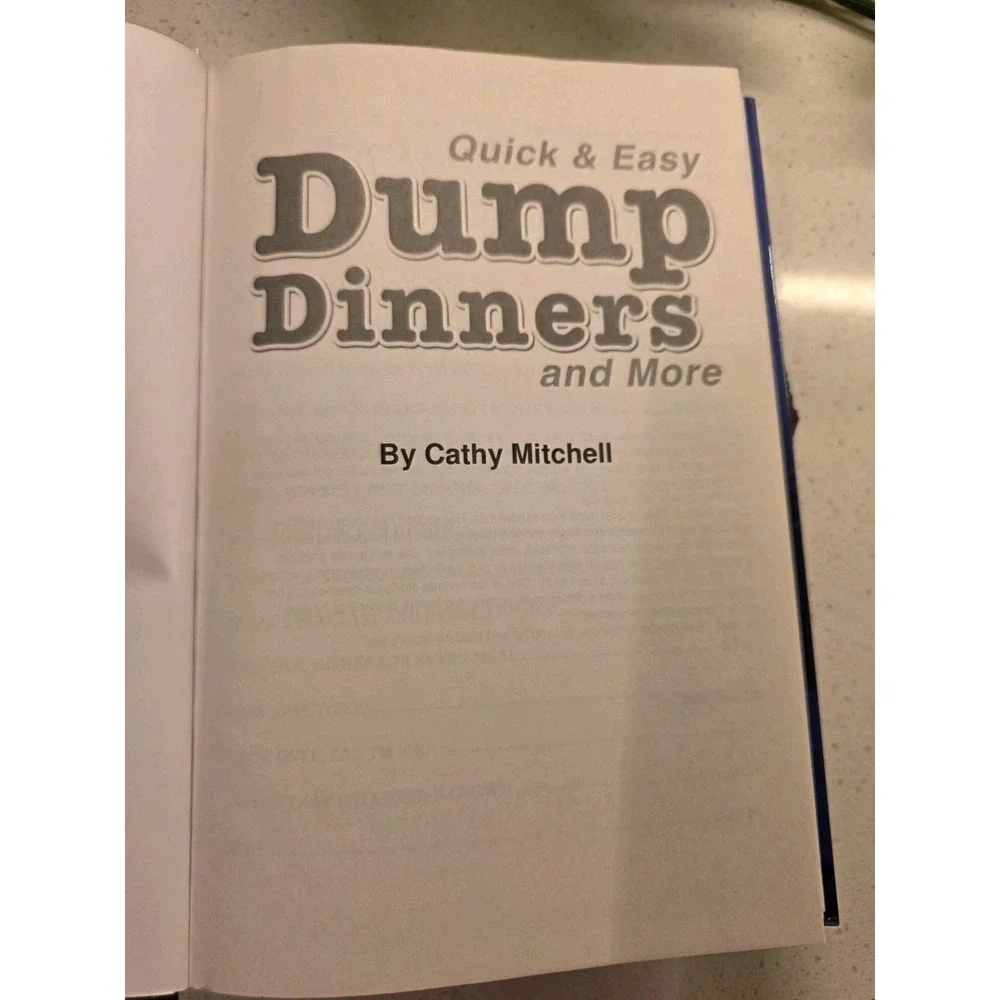 Dump Dinners Cookbook
